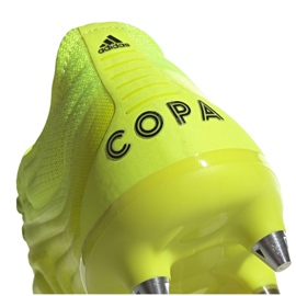 Botas de fútbol adidas Copa 19.1 Sg M G26643 amarillo amarillo 3