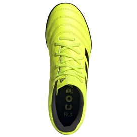 Botas de fútbol adidas Copa 19.3 Tf Jr F35463 amarillo amarillo 2