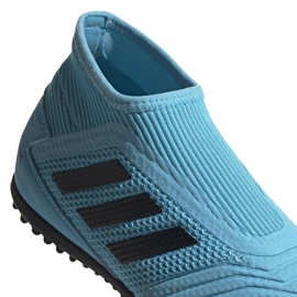 Botas de fútbol adidas Predator 19.3 Ll Tf Jr EF9041 azul azul 3