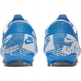 Zapatillas de fútbol Nike Mercurial Vapor 13 Academy FG / MG Jr AT8123 414 azul 4