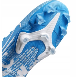 Zapatillas de fútbol Nike Mercurial Vapor 13 Academy FG / MG Jr AT8123 414 azul 5
