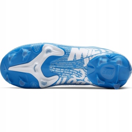 Zapatillas de fútbol Nike Mercurial Vapor 13 Academy FG / MG Jr AT8123 414 azul 6