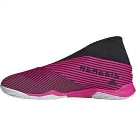 Botas de fútbol adidas Nemeziz 19.3 In M EF0393 rosa 1