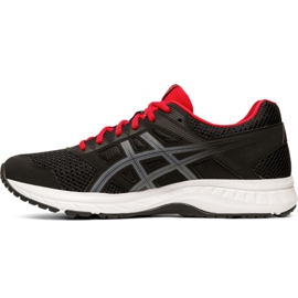 Asics Gel Contend 5 M 1011A256 005 negro rojo zapatos 2 Asics Gel Contend 5 M 1011A256 005 negro rojo zapatos 2