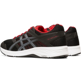 Asics Gel Contend 5 M 1011A256 005 negro rojo zapatos 3