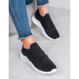 SHELOVET Calzado deportivo sin cordones negro 3