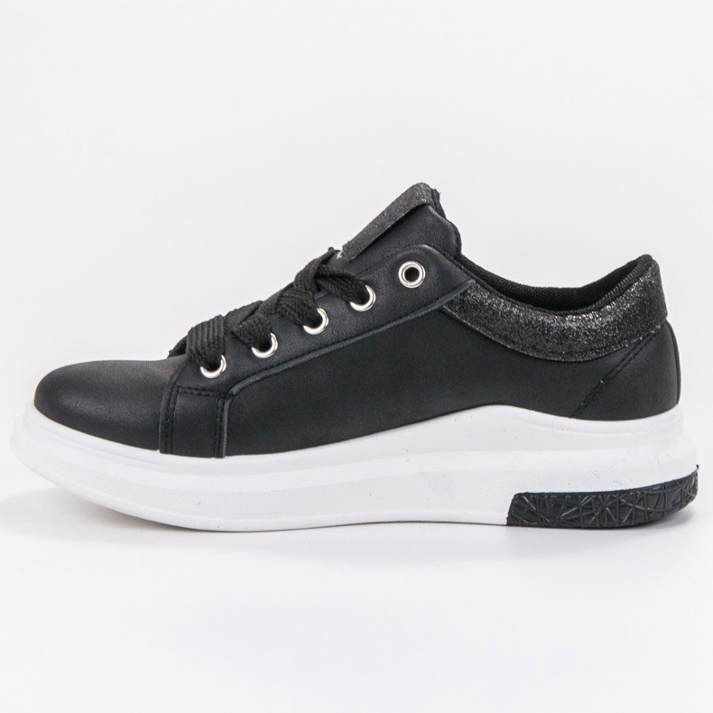 SHELOVET Zapatos deportivos de moda negro 1
