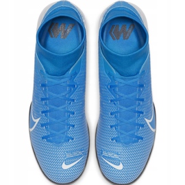 Zapatillas de fútbol Nike Mercurial Superfly 7 Academy Ic M AT7975 414 azul 1