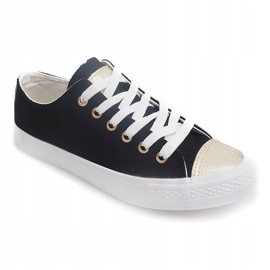 Zapatillas de mujer negras TL13 negro 1