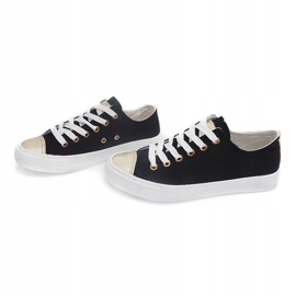 Zapatillas de mujer negras TL13 negro 3