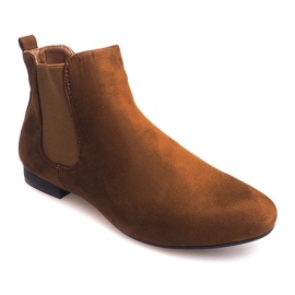 Botines Chelsea Clásicos H531 Camel marrón 1