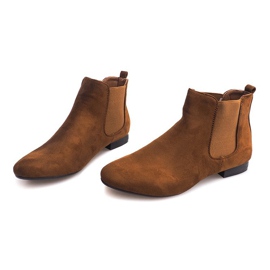 Botines Chelsea Clásicos H531 Camel marrón 3