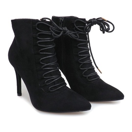 Botas De Tacón Alto 595SE Negro 4