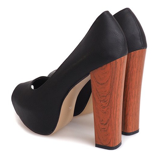 Bombas abiertas en una barra 99-90 Negro 1 Bombas abiertas en una barra 99-90 Negro 1