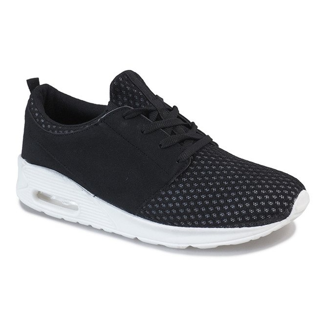 Zapatillas deportivas de hombre negras M633-2 negro 1