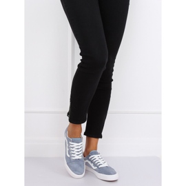 Zapatillas de mujer azul B70A AZUL / BLANCO 2