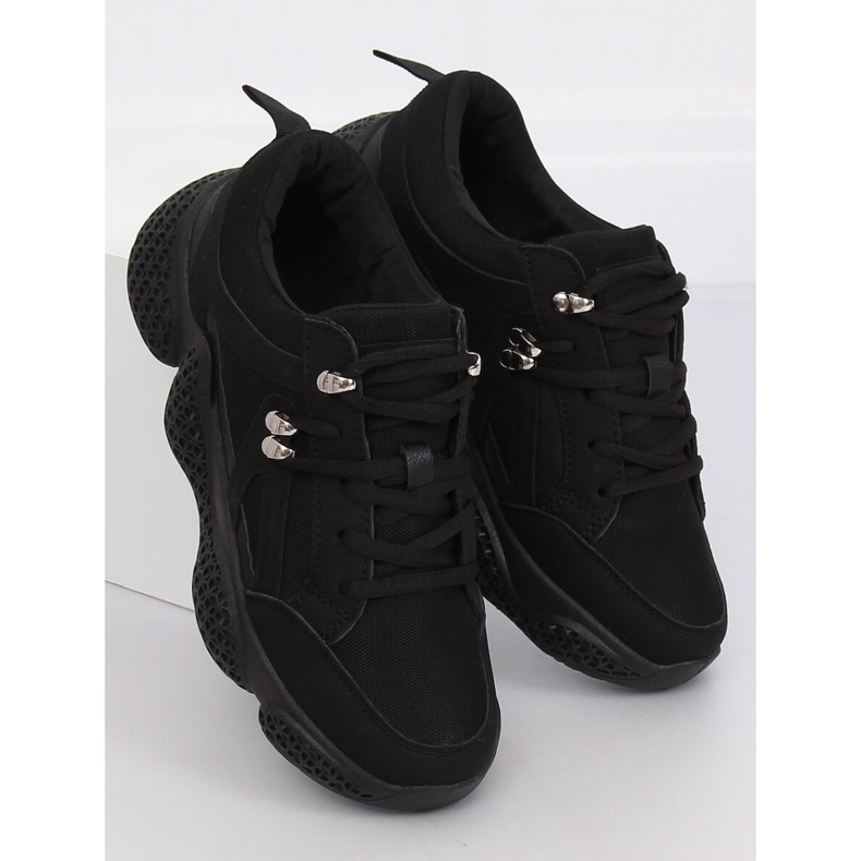 Negro G-222 Zapatillas deportivas negras 2