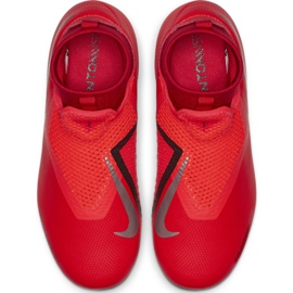 Zapatillas de fútbol Nike Phantom Vsn Academy Df FG / MG Jr AO3287-600 rojo rojo 1 Zapatillas de fútbol Nike Phantom Vsn Academy Df FG / MG Jr AO3287-600 rojo rojo 1