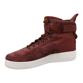 Calzado Nike Air Force 1 Sf Mid M 917753-202 rojo 1