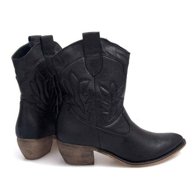 Botas Vaqueras 10601 Negro 1 Botas Vaqueras 10601 Negro 1