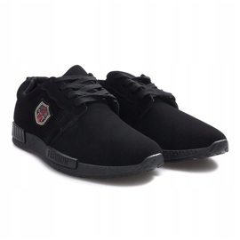 Zapatillas deportivas negras de Adamo negro 2
