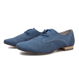 Zapatos de jazz azul de Simone 2