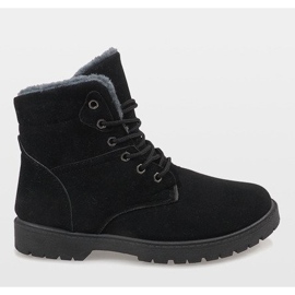 Botas negras aisladas 7M600 negro 2 Botas negras aisladas 7M600 negro 2