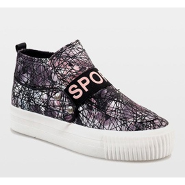 Deportivas negras 623 negro multicolor 1 Deportivas negras 623 negro multicolor 1