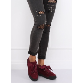 Zapatillas de mujer granate 1018 Wine rojo 1 Zapatillas de mujer granate 1018 Wine rojo 1