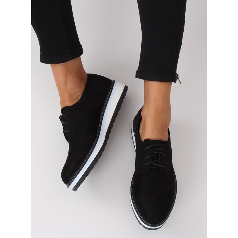 Mocasines de mujer negros C-7225 Black 2 Mocasines de mujer negros C-7225 Black 2