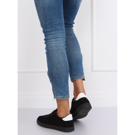 Zapatillas de mujer negras LX-9857 Black negro 1