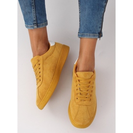 Zapatillas de mujer amarillas LX-9857 Yellow amarillo 2