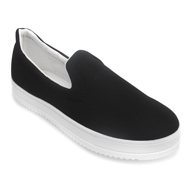 Zapatillas Slip On M011 Negro 1