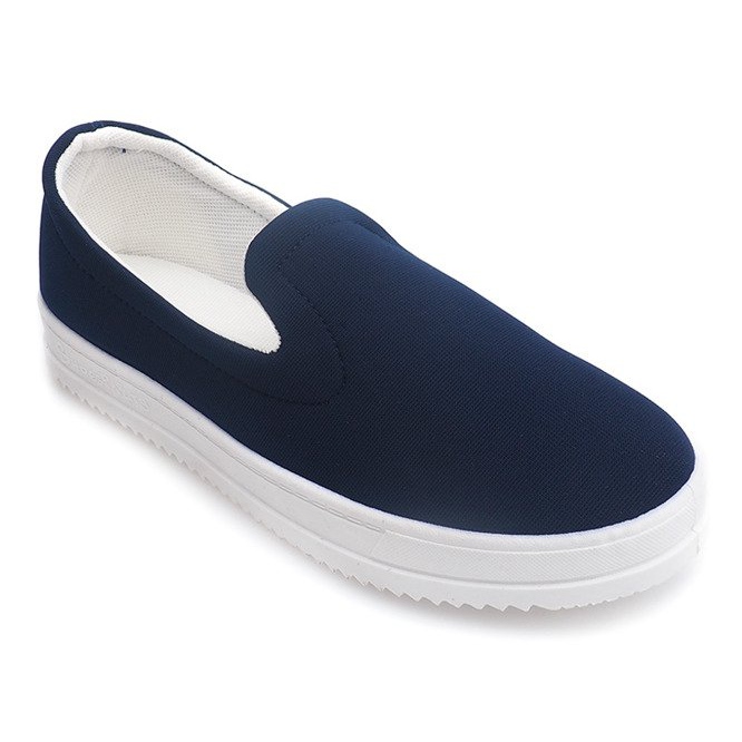 Zapatillas Slip On M011 Azul Marino 1