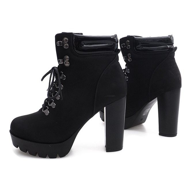 Botas atadas Workers CL112 Negro 1