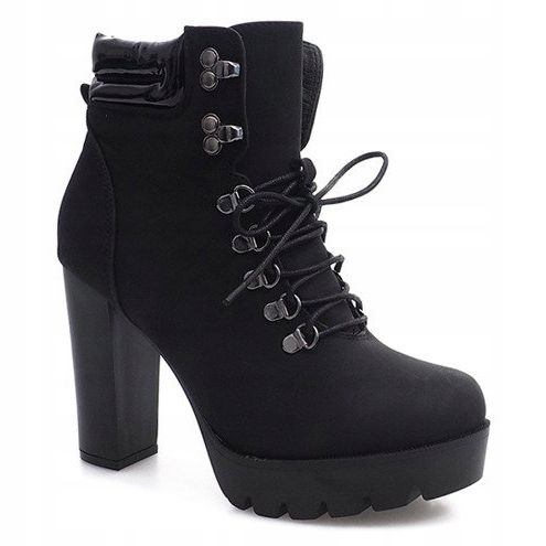 Botas atadas Workers CL112 Negro 2