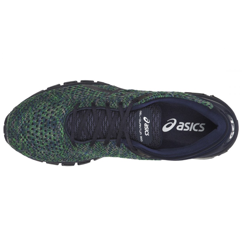 Zapatillas de running Asics Gel-Quantum 360 Knit 2 M T840N-5884 azul marino 2