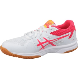 Zapatillas de voleibol Asics Upcourt 3 Gs Jr 1074A005-104 multicolor blanco 1