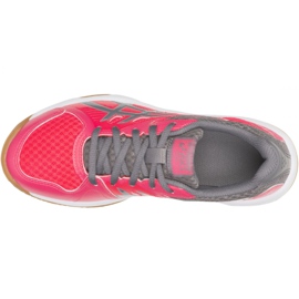 Zapatillas de voleibol Asics Upcourt 3 Gs Jr 1074A005-700 multicolor rosado 2