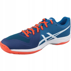Zapatillas de voleibol Asics Gel-Tactic M B702N-401 azul marino azul 1