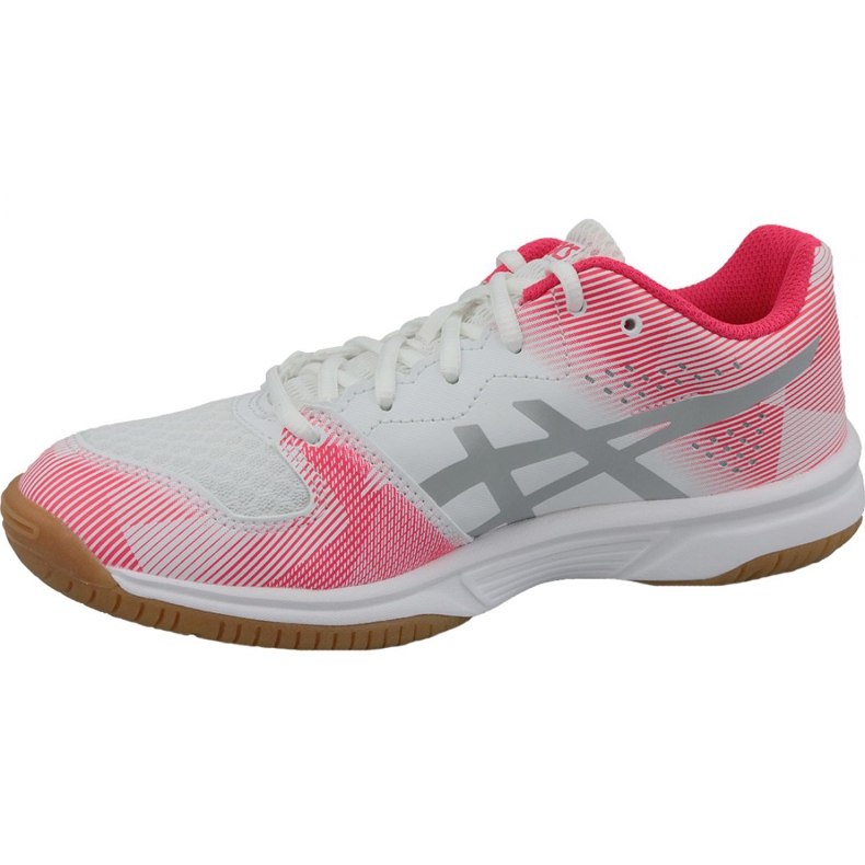 Zapatillas de voleibol Asics Gel-Tactic Gs Jr 1074A014-101 blanco gris 1 Zapatillas de voleibol Asics Gel-Tactic Gs Jr 1074A014-101 blanco gris 1