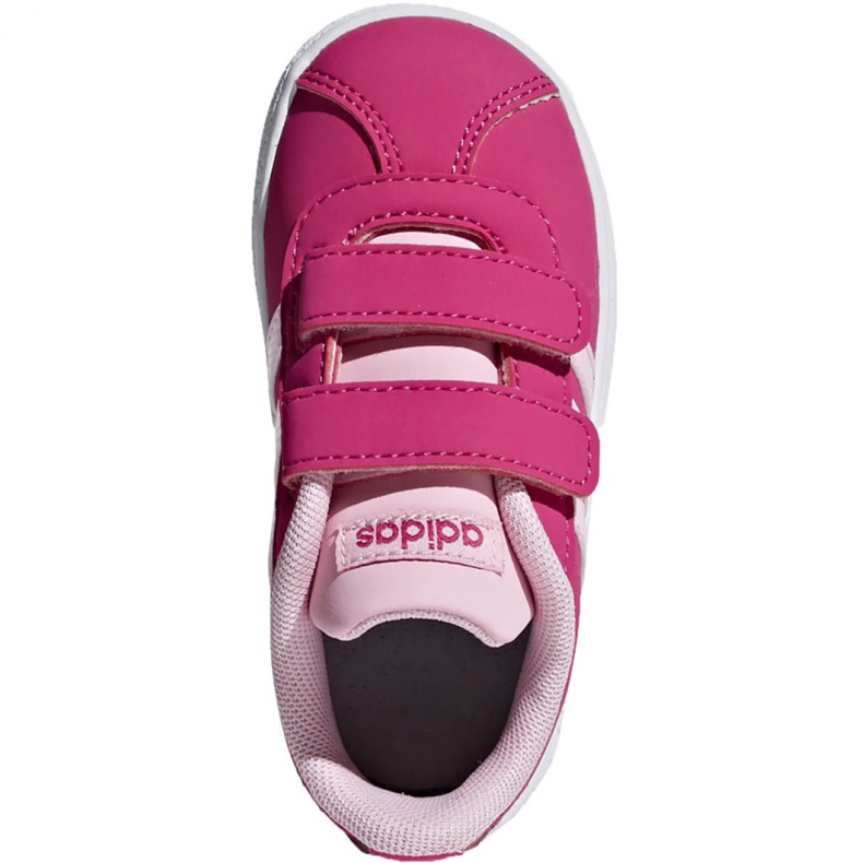 Zapatillas Adidas Vl Court 2.0 Cmf Jr F36406 rosa 1