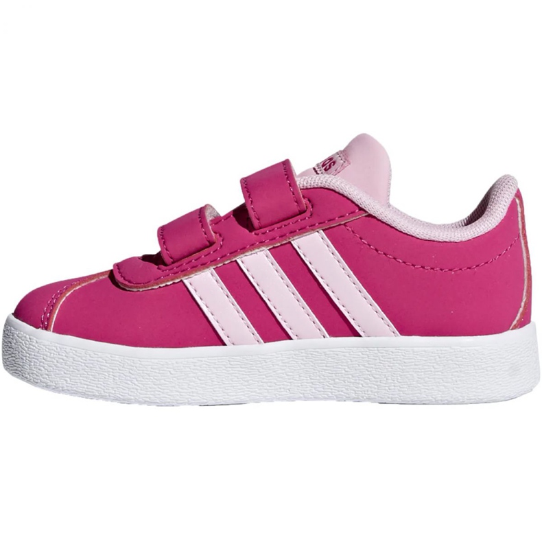 Zapatillas Adidas Vl Court 2.0 Cmf Jr F36406 rosado 2