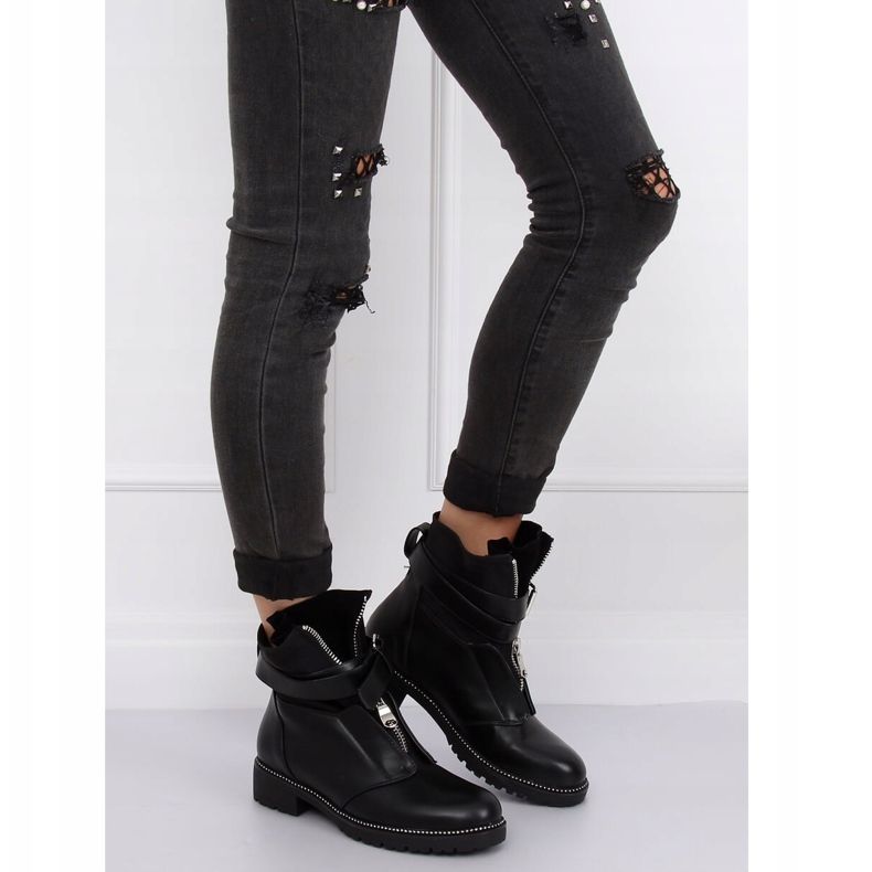 Botas militares negras NC821 Black negro 2