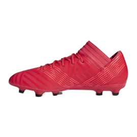 Botas de fútbol Adidas Nemeziz 17.3 Fg M CP8987 rojo rojo 1