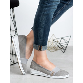 Mckeylor Bailarinas deportivas gris 5