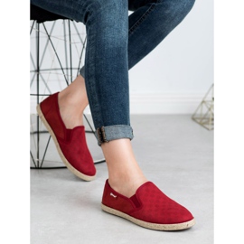 MCKEYLOR Slipons burdeos rojo 8