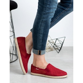 MCKEYLOR Slipons burdeos rojo 4