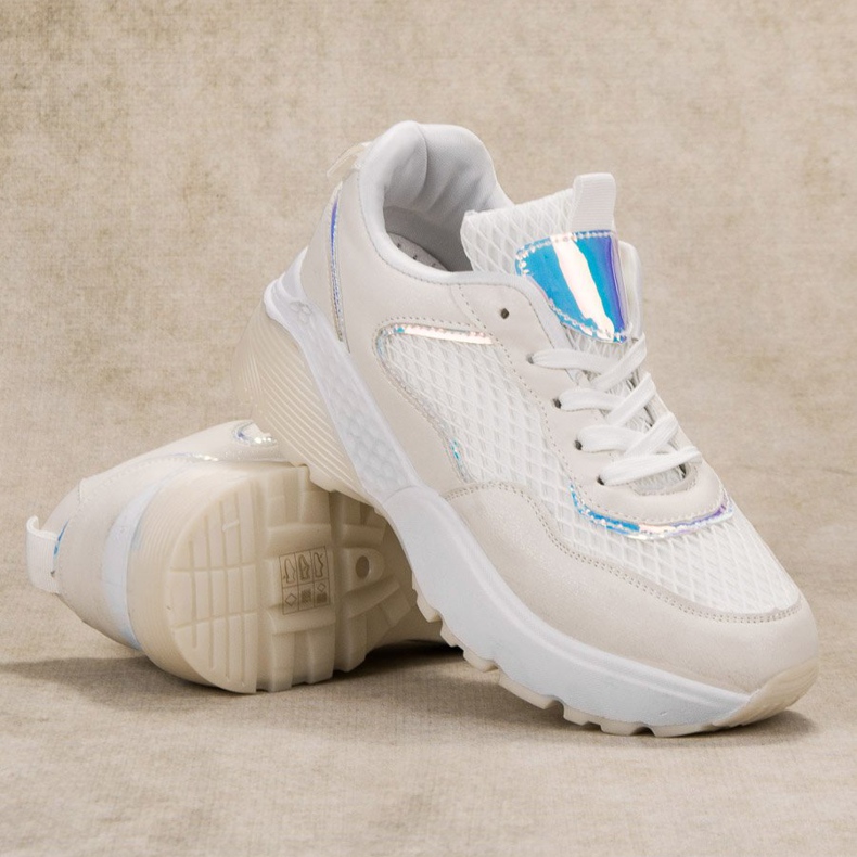 SHELOVET Calzado deportivo para mujer blanco 1