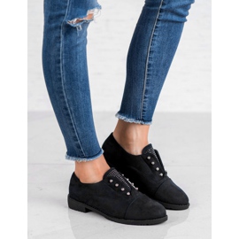 Nio Nio Deslizar el pie dentro de los zapatos negro 1